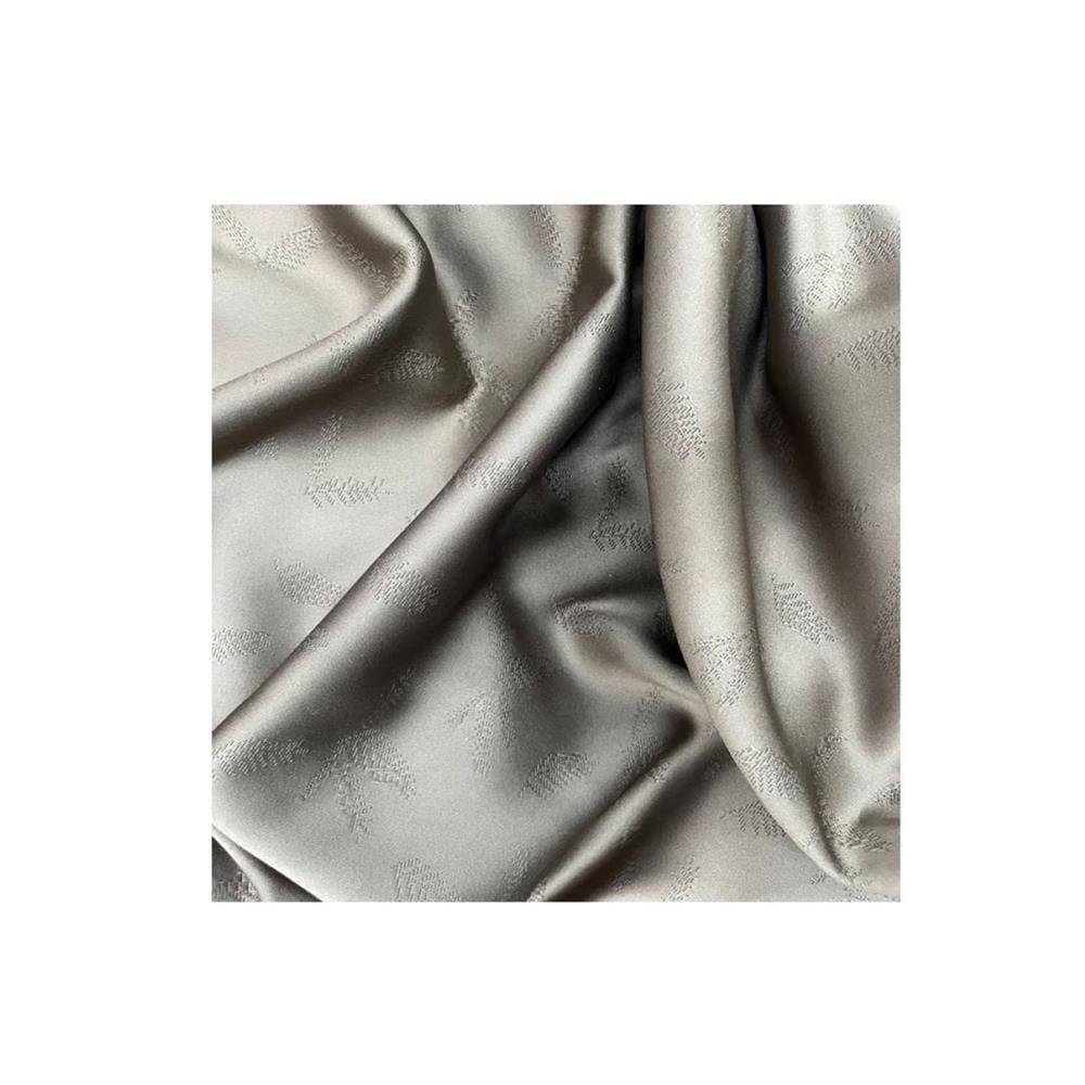 CURTAIN HOME LIVING STYLE LEAF 140x220 CURTAIN LEAF 220 GY GRAY