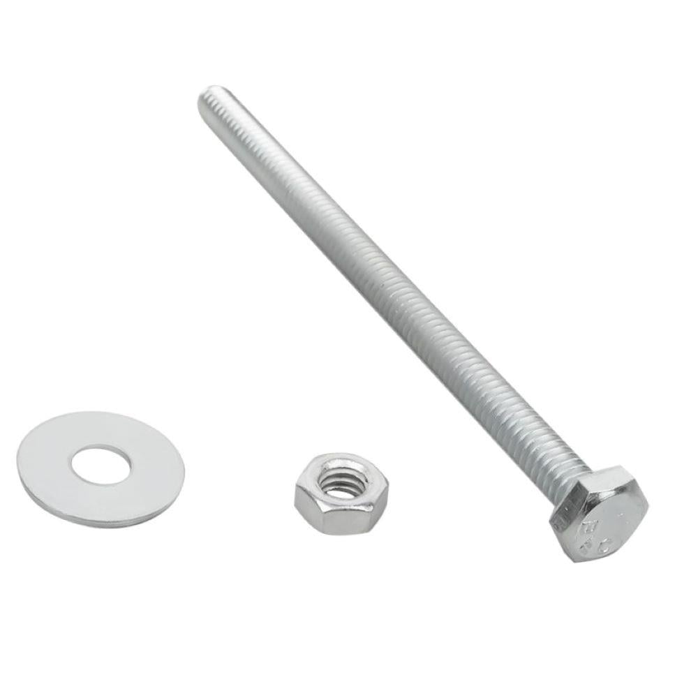HEX BOLTS DEXZON 1/4INX4IN STEEL 0.5KG WH