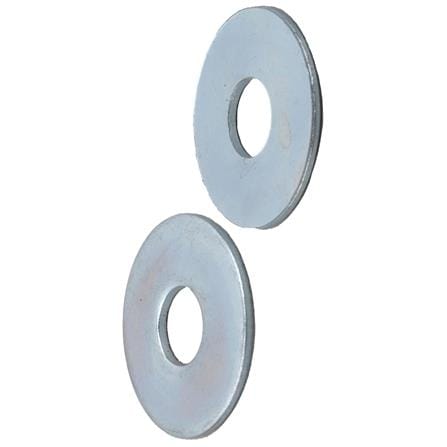 FLAT WASHER DEXZON 1/4IN STEEL 500G
