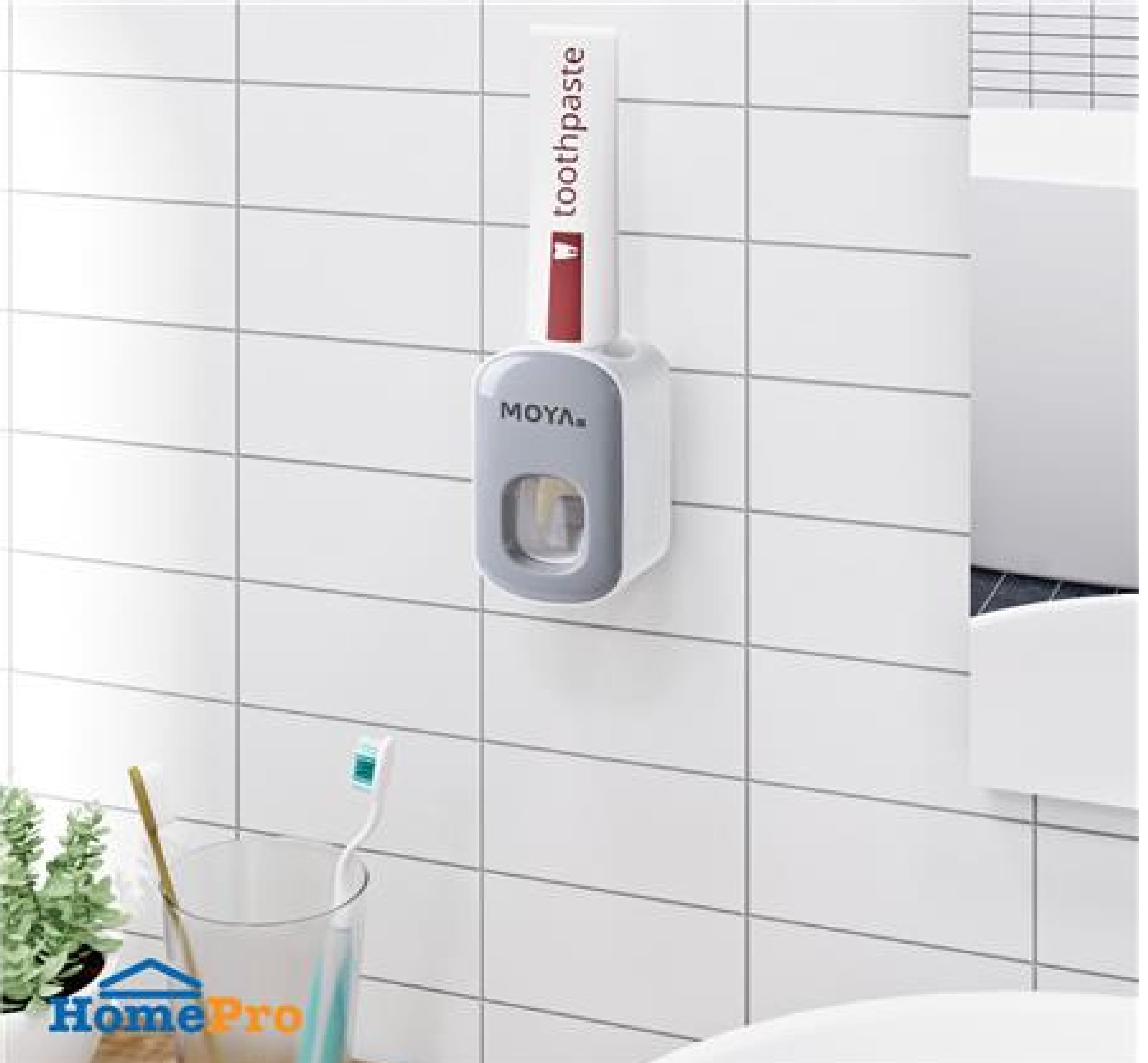 MOYA TOOTHPASTE HOLDER TISSUE E1922 WHITE+GREY