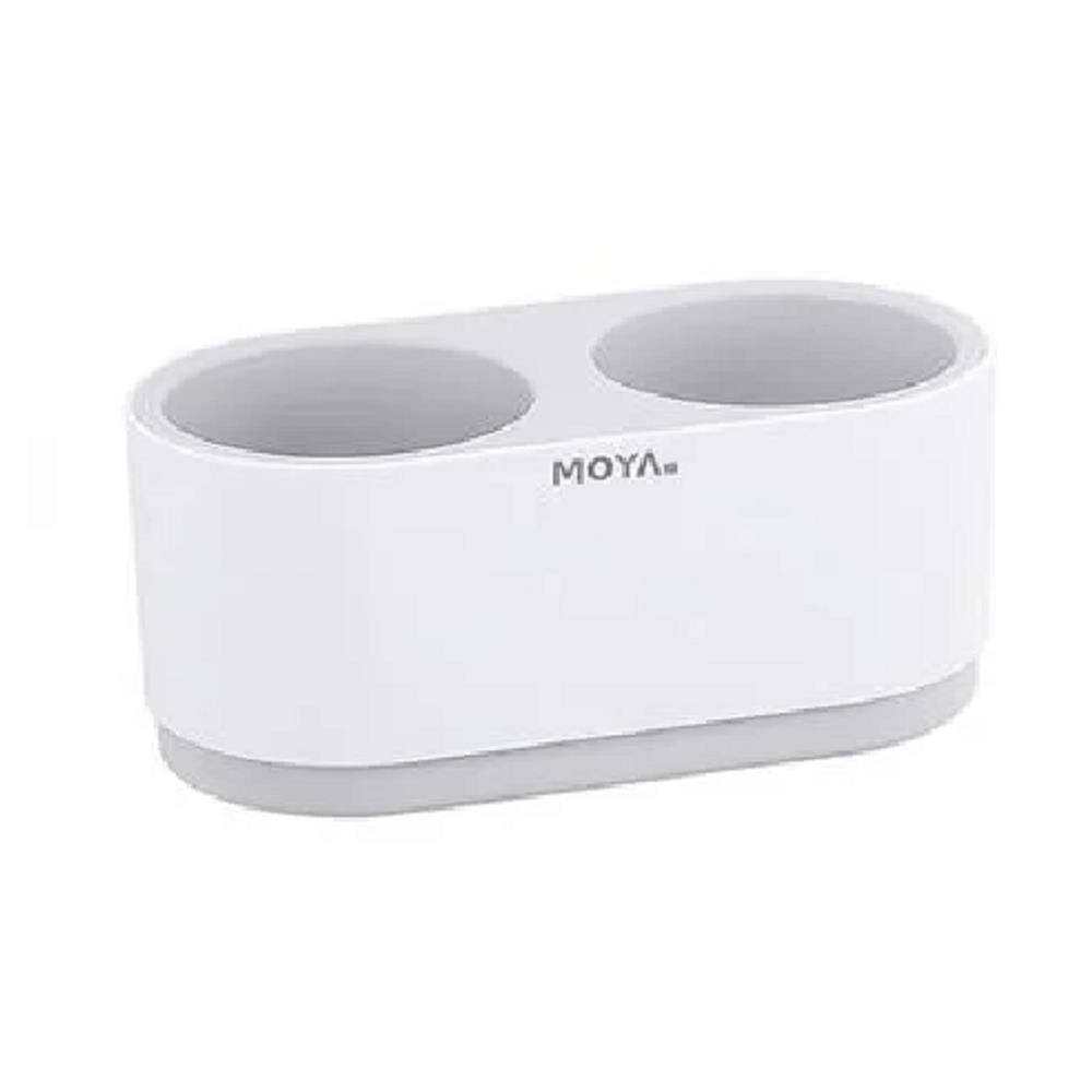 HAIR DRYER HOLDER SLIM MOYA E1811 WHITE+GREY
