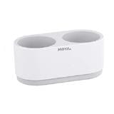 HAIR DRYER HOLDER SLIM MOYA E1811 WHITE+GREY
