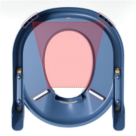 COSSY PLUS KIDS FOLDABLE TOILET LADDER CP-SCDB790BL BLUE