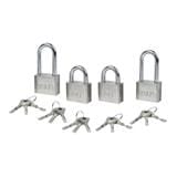AZLE 40MM PADLOCK KEY-ALIKE PADLOCK SET 40MK SS 4EA