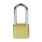 AZLE 40MM 40LSB POLISHED BRASS PADLOCK SINGLE