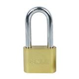 AZLE 50MM 50LSB POLISHED BRASS PADLOCK SINGLE