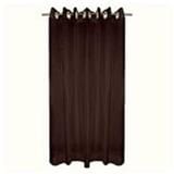 CURTAIN HOME LIVING STYLE LEAF 140x220 CURTAIN LEAF 220 BR BROWN
