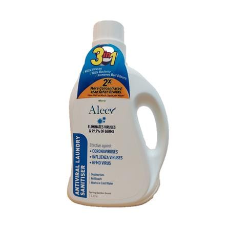 ALEEV ANTIVIRAL LAUNDRY SANITISER 1L SPRING GARDEN