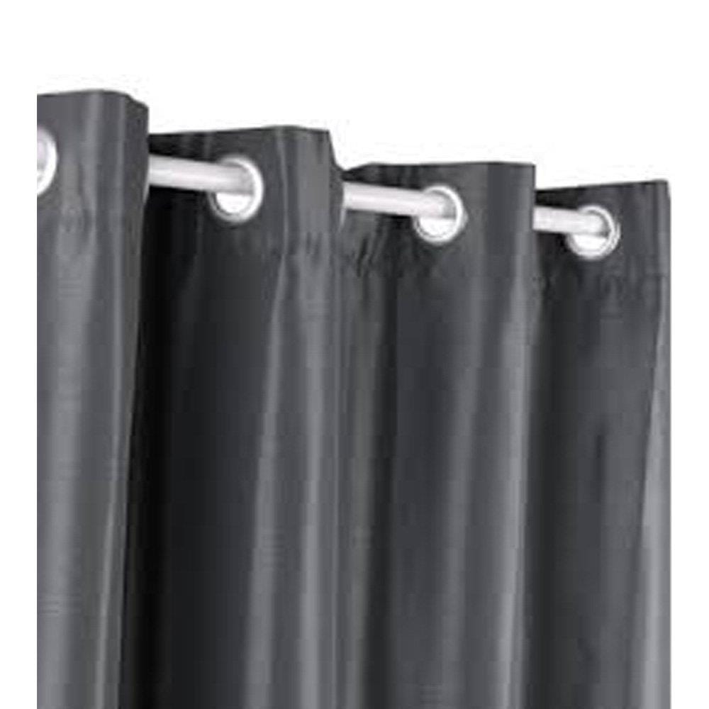 HLS CURTAIN EYELET TULIP 140X220CM GRAY