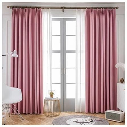 HLS CURTAIN EYELET TULIP 140X280CM PINK