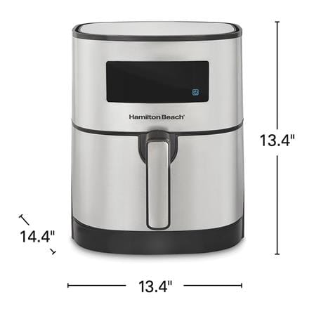 HAMILTON BEACH AIR FRYER 35075 1700WATT 5.0LITER DIGITAL