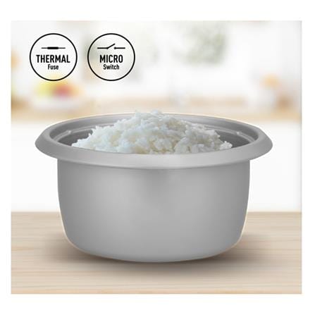 PANASONIC CONVENTIONAL RICE COOKER SR-Y10GLSKN 730WATT 1.0LITER SILVER