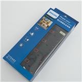 POWER STRIP 4G2M 2M T/SCKT PLP-SPN1644BA PHILIPS