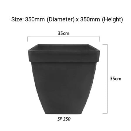 BABA  WHITE LARGE BIO POT
