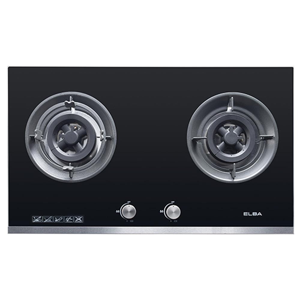 ELBA GAS HOB EGH-K8742G(BK) 2BURNER 5KW 78CM