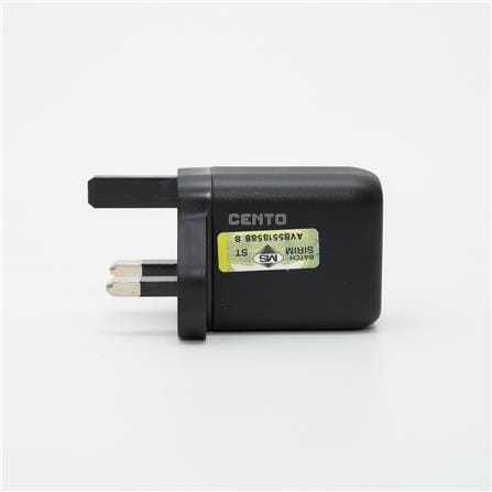 USB FAST CHARGER CT-LQP203 CENTO BLACK