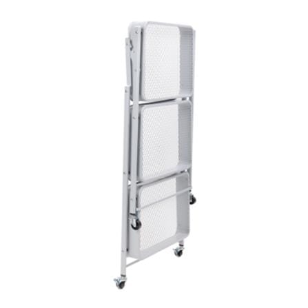 3-TIER FOLDING UTILITY CART STACKO HAZEL 45X30X77CM GREY