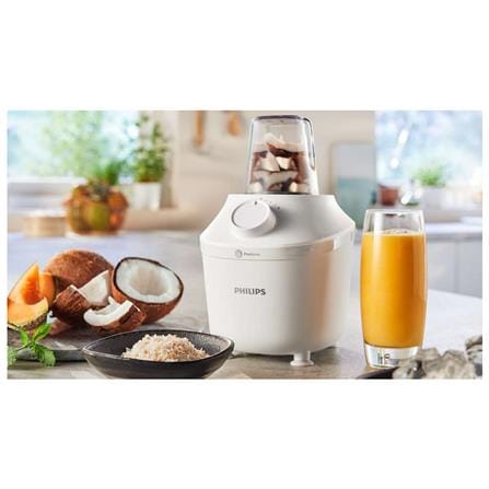 PHILIPS BLENDER HR2041/10 450WATT 1.0LITER 1SPEED+PULSE WITH MILL