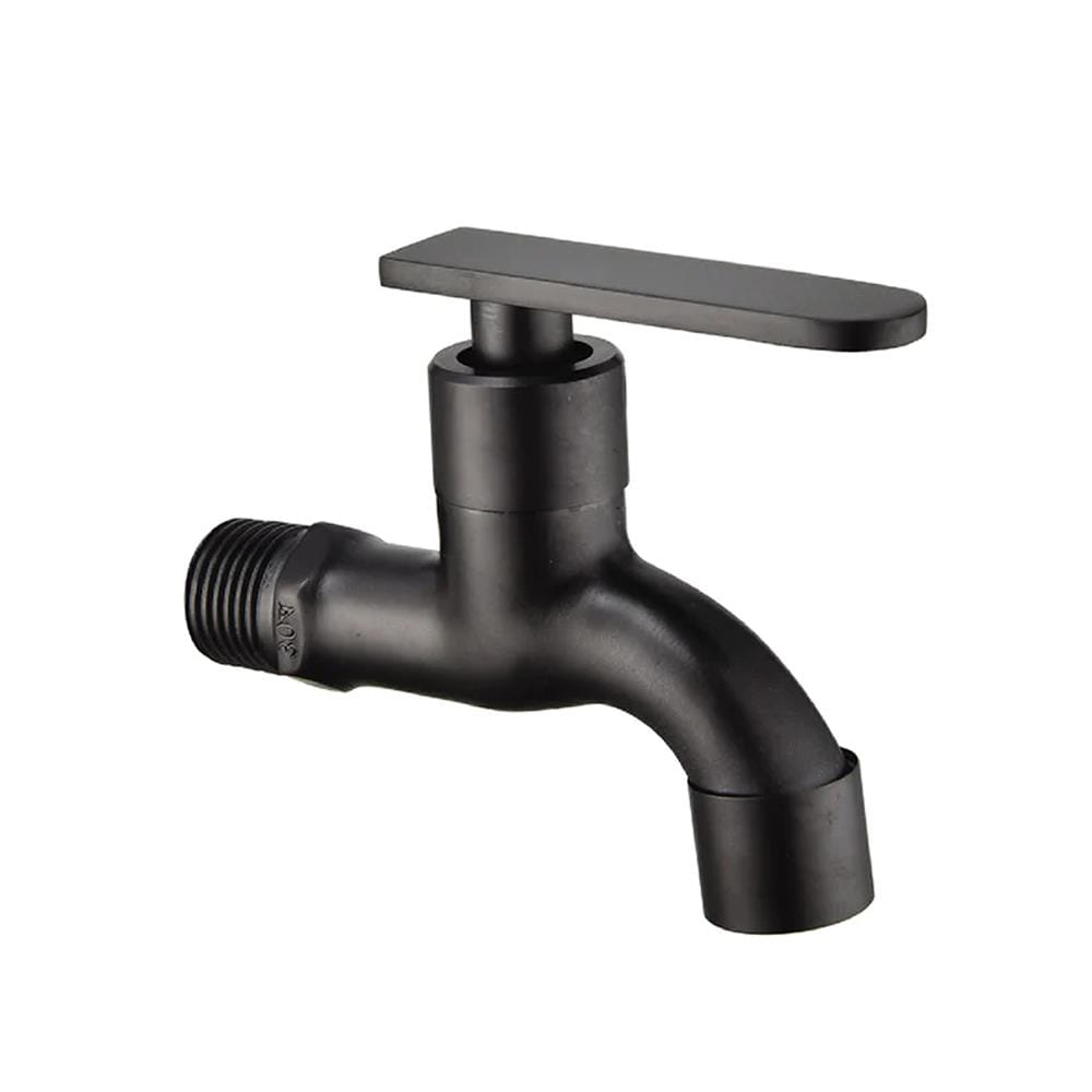 CABANA WALL TAP 1 WAY CB2516SS-BLACK MBK SS304
