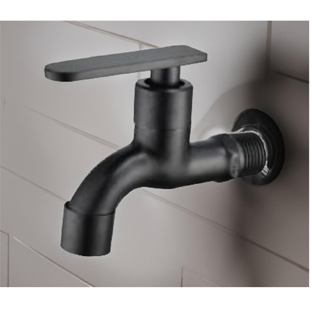 CABANA WALL TAP 1 WAY CB2516SS-BLACK MBK SS304