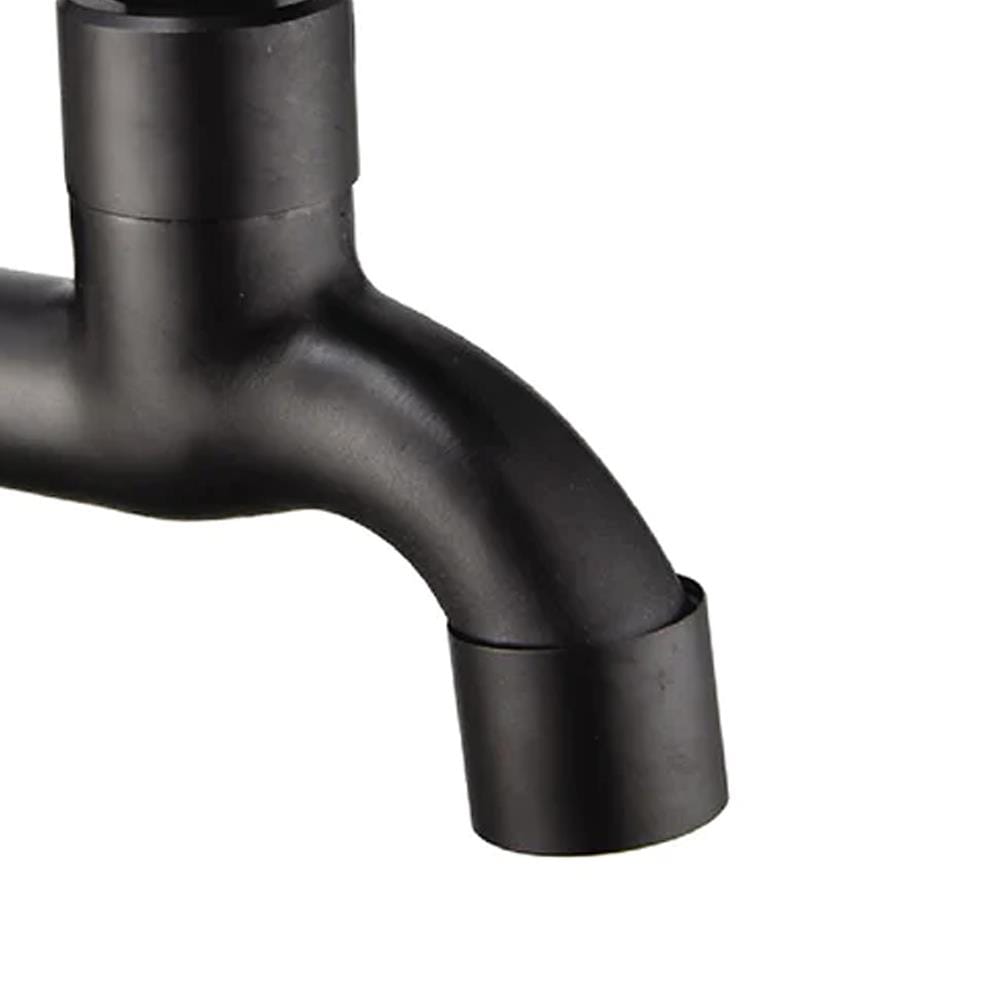 CABANA WALL TAP 1 WAY CB2516SS-BLACK MBK SS304