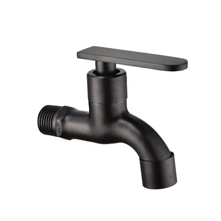 CABANA WALL TAP 1 WAY CB2516SS-BLACK MBK SS304