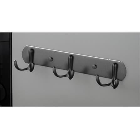 CABANA HOOK CB8008-3 BL MATT BLACK (H5.20XW18XD2.80 CM)