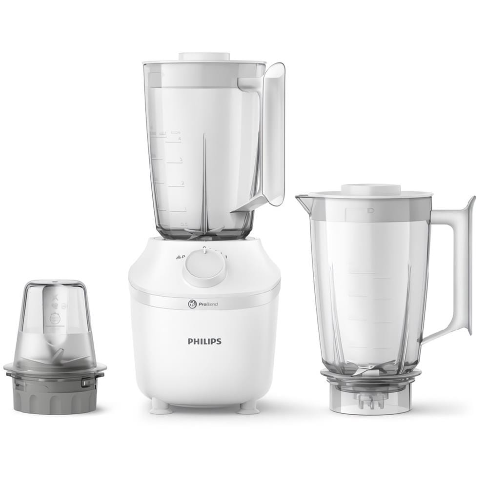 PHILIPS BLENDER HR2041/50 450WATT 1LITER TWIN JUG WITH MILL