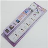 POWER STRIP 4 GANG 2M 4G MULTI TSCKT S8314N GELOOF
