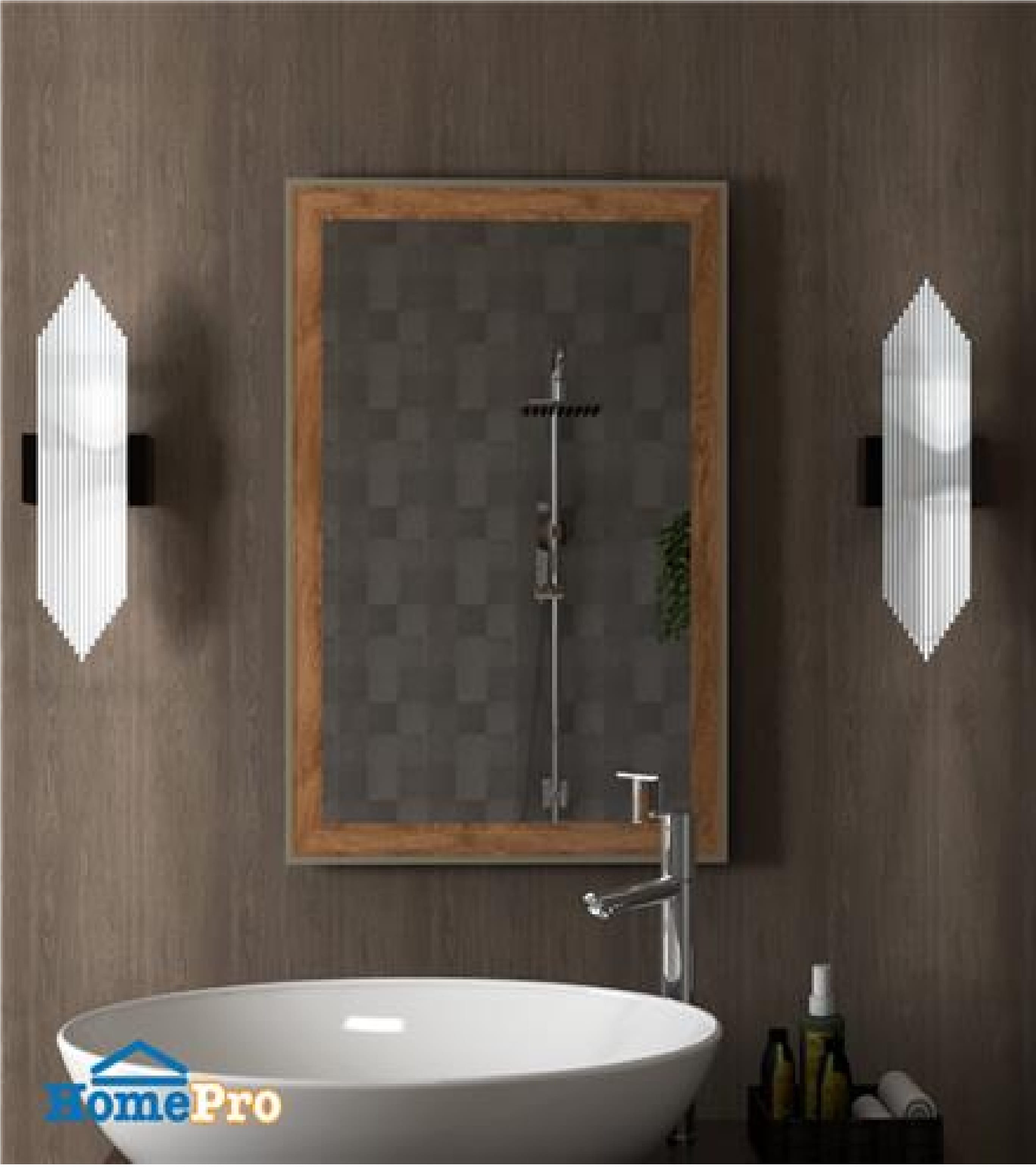 MOYA MIRROR FM10-OA PS PLASTIC FRAME 50x70CM POLY