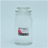 LITTLE HOMES AIR TIGHT GLASS POP CANISTER 1000ML LH6864
