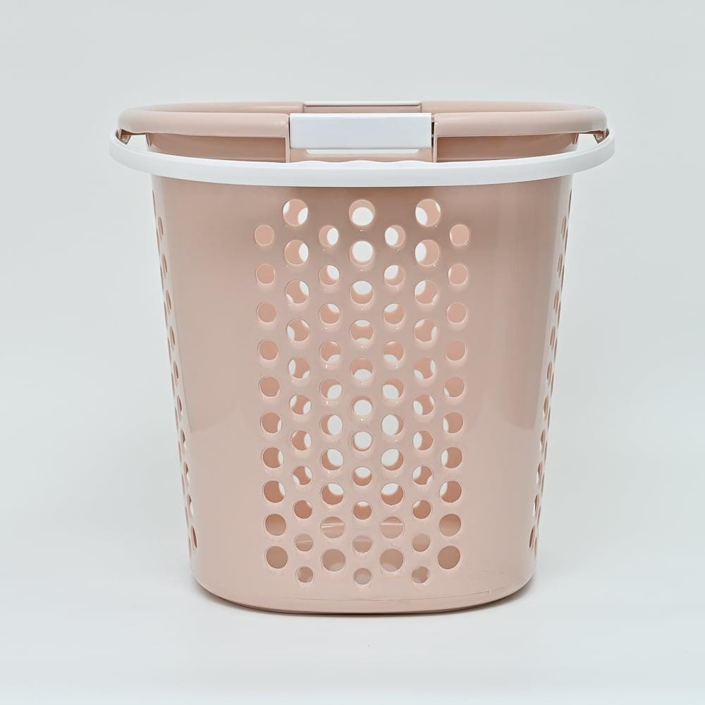 CLOTH BASKET PLIM 43.3x41.5x44CM PINK