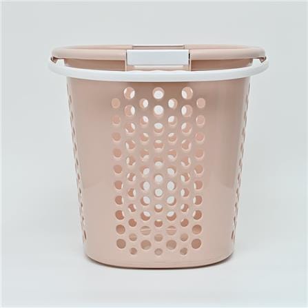 CLOTH BASKET PLIM 43.3x41.5x44CM PINK