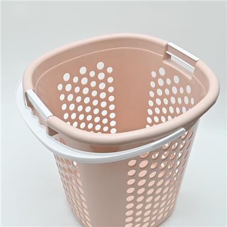 CLOTH BASKET PLIM 43.3x41.5x44CM PINK