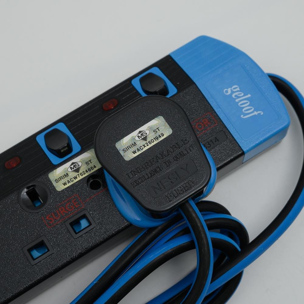 POWER STRIP 4G2M 2M 4G TSCKT S8654N-2M GELOOF