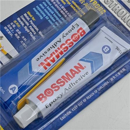 BOSSMAN 35ML CLEAR EPOXY STRONG GLUE BS034 90MINS