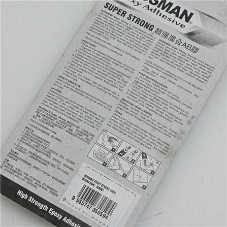 BOSSMAN 35ML CLEAR EPOXY STRONG GLUE BS034 90MINS