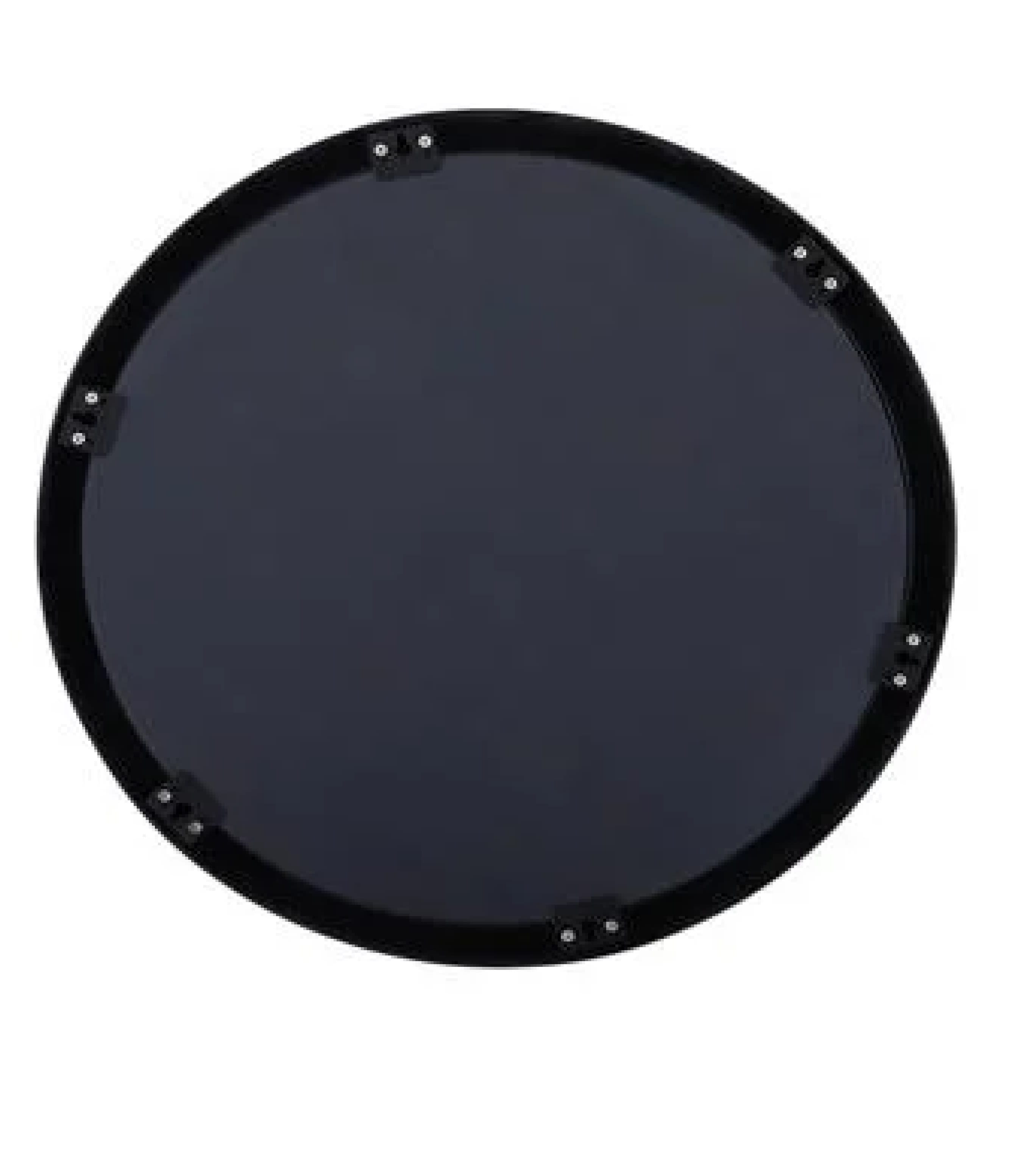 MOYA BATHROOM MIRROR WITH PLASTIC FRAME PENNY 51.5X51.5CM GREY