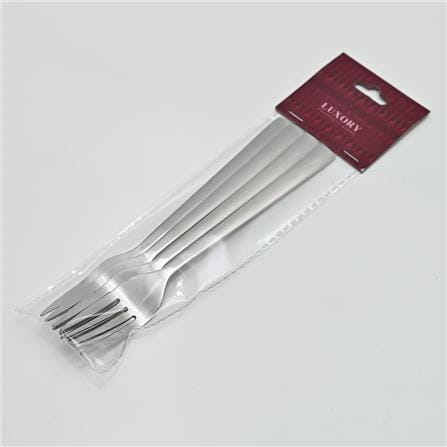 SHUTO LUXORY STAINLESS STEEL CAKE FORK 4PC RS82855-4