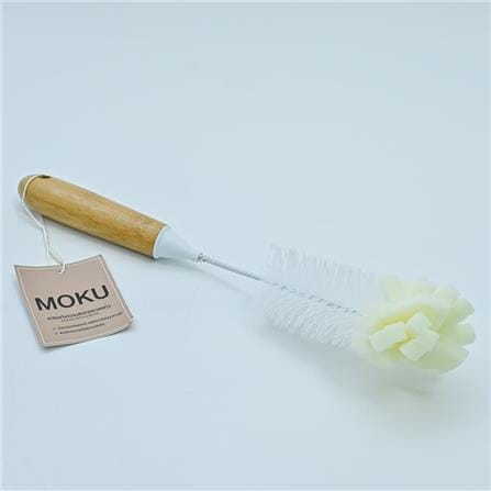 BOTTLE CLEANING BRUSH ACCO MOKU WHITE