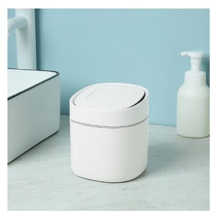 DUSTBIN TOUCH TOP ACCO TINY 1L WHITE