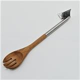 FACKELMANN ACACIA SPAGHETTI SPOON WITH STAINLESS STEEL TUBE HANDLE &ndash; 30312