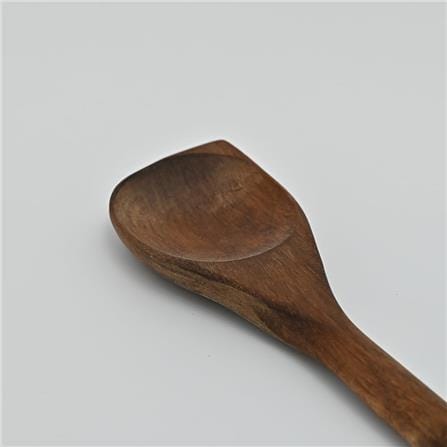 FACKELMANN ACACIA POINTED SPOON WITH STAINLESS STEEL TUBE HANDLE &ndash; 30321