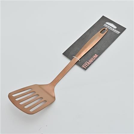 FACKELMANN TITANIUM PLATED LADLE SLOTTED TURNER COPPER COLOR -682225