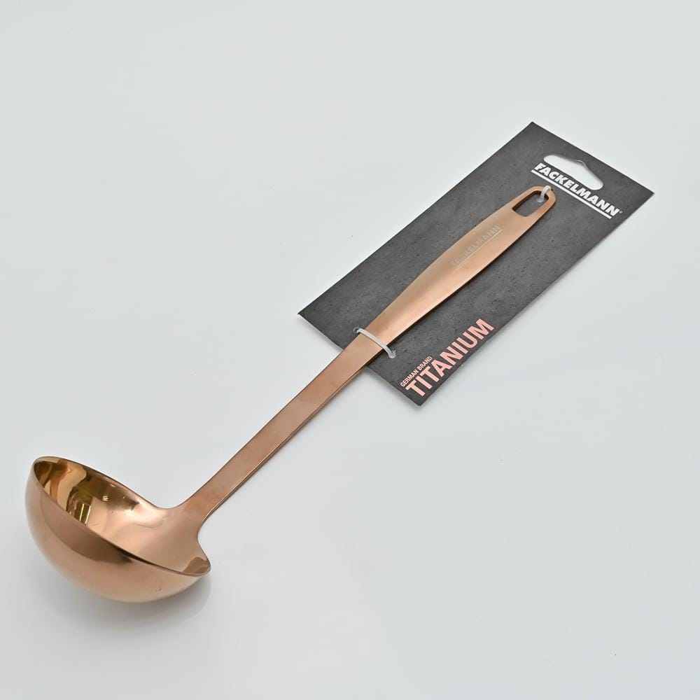 FACKELMANN TITANIUM PLATED SOUP LADLE COPPER COLOR - 682227