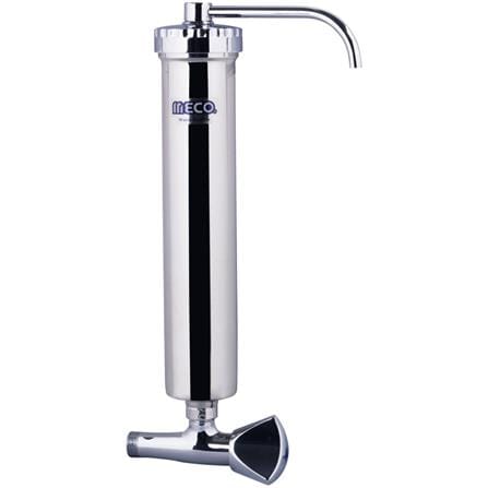 MECO WALL TYPE WATER FILTER MHWF SLIM STAINLESS STEEL  HOUSING 1/2" BSP THREAD