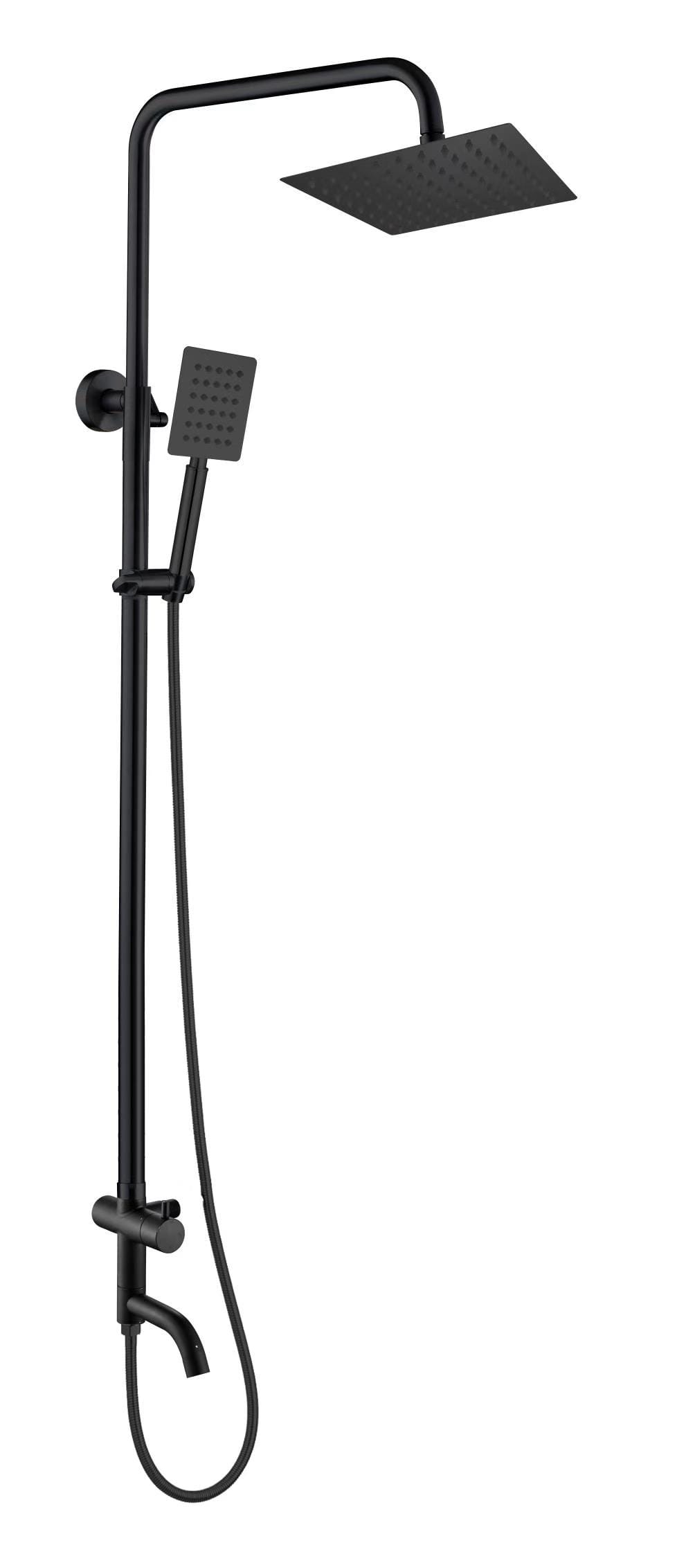 CABANA RAIN SHOWER CSS7917-BL BLACK H97XW16XD51 CM