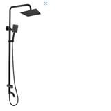 CABANA RAIN SHOWER CSS7917-BL BLACK H97XW16XD51 CM