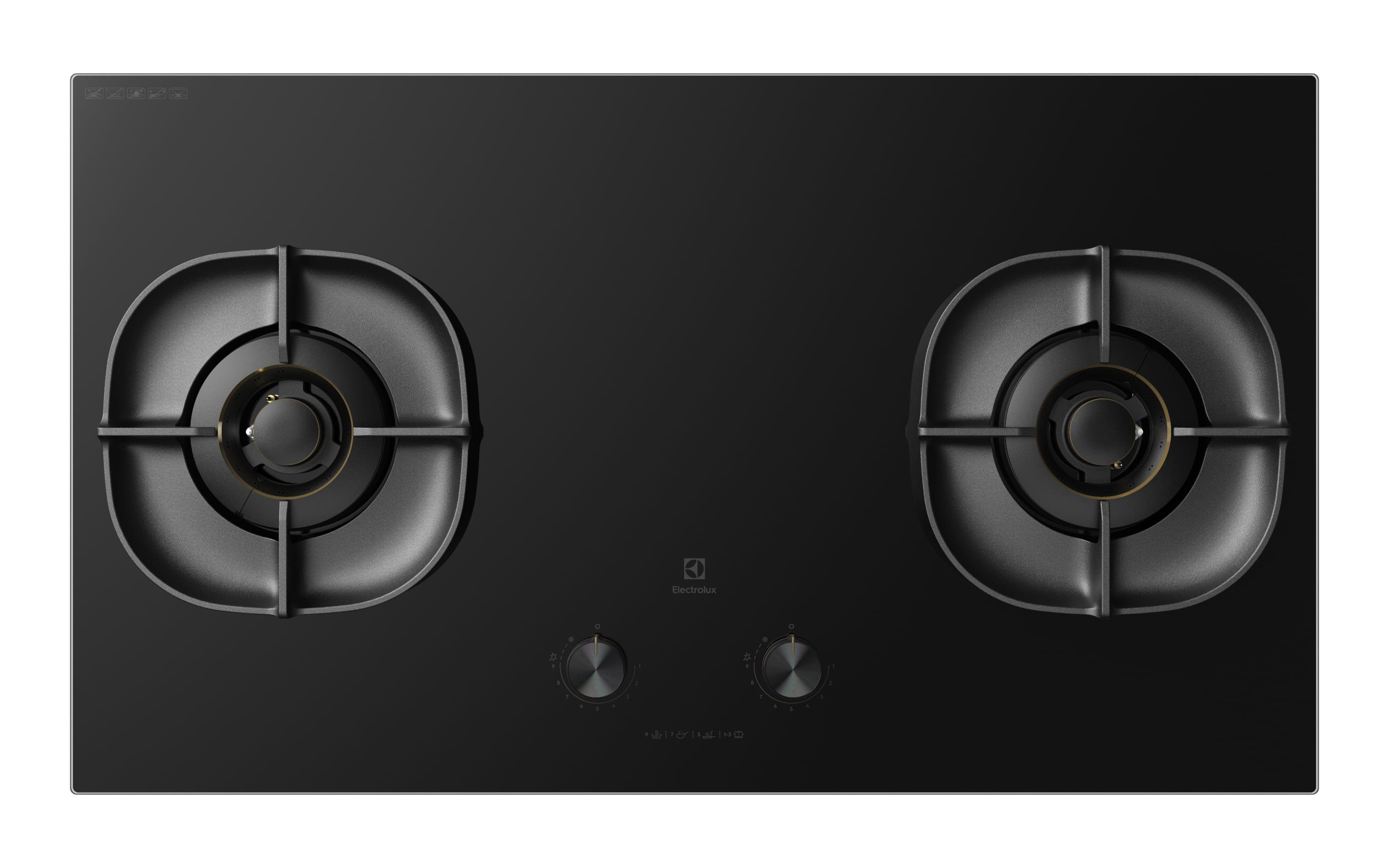 ELECTROLUX GAS HOB EHG9251BC 2BURNER 5.2KW 90CM