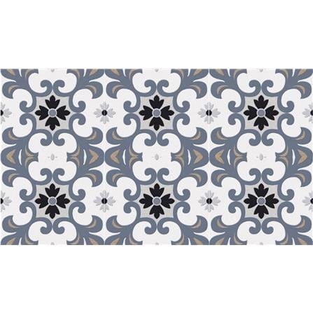TARA FLOORTILE 40X40CM MORROCAN ROYAL BLUE  0.96M2
